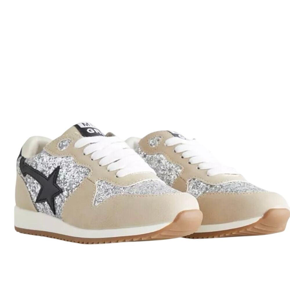 Mia Girls Irene New without Box Sparkle Star Sneakers Big Girls Size 5